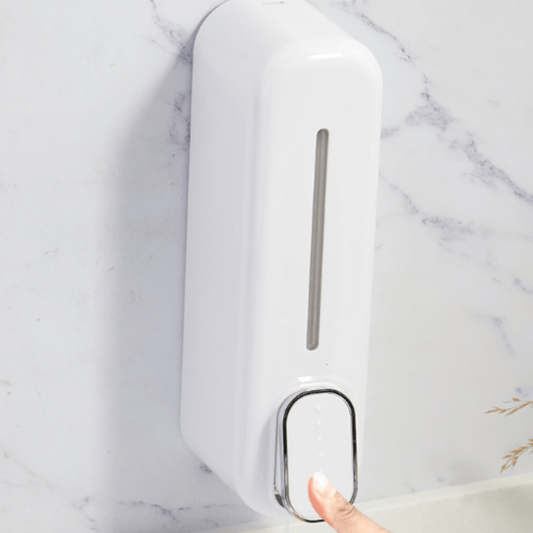 Pure Touch Wall-Mounted ABS Soap and Sanitizer Dispenser