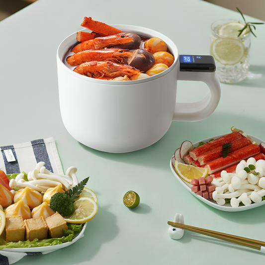 Efficient Mini Cooker with Non-Stick Food-Grade Coating