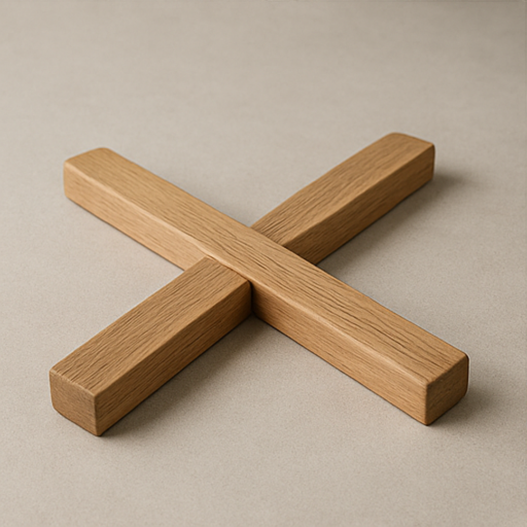 Magnetic Silicone Wooden Trivet Stand Modern Heat Resistant Design