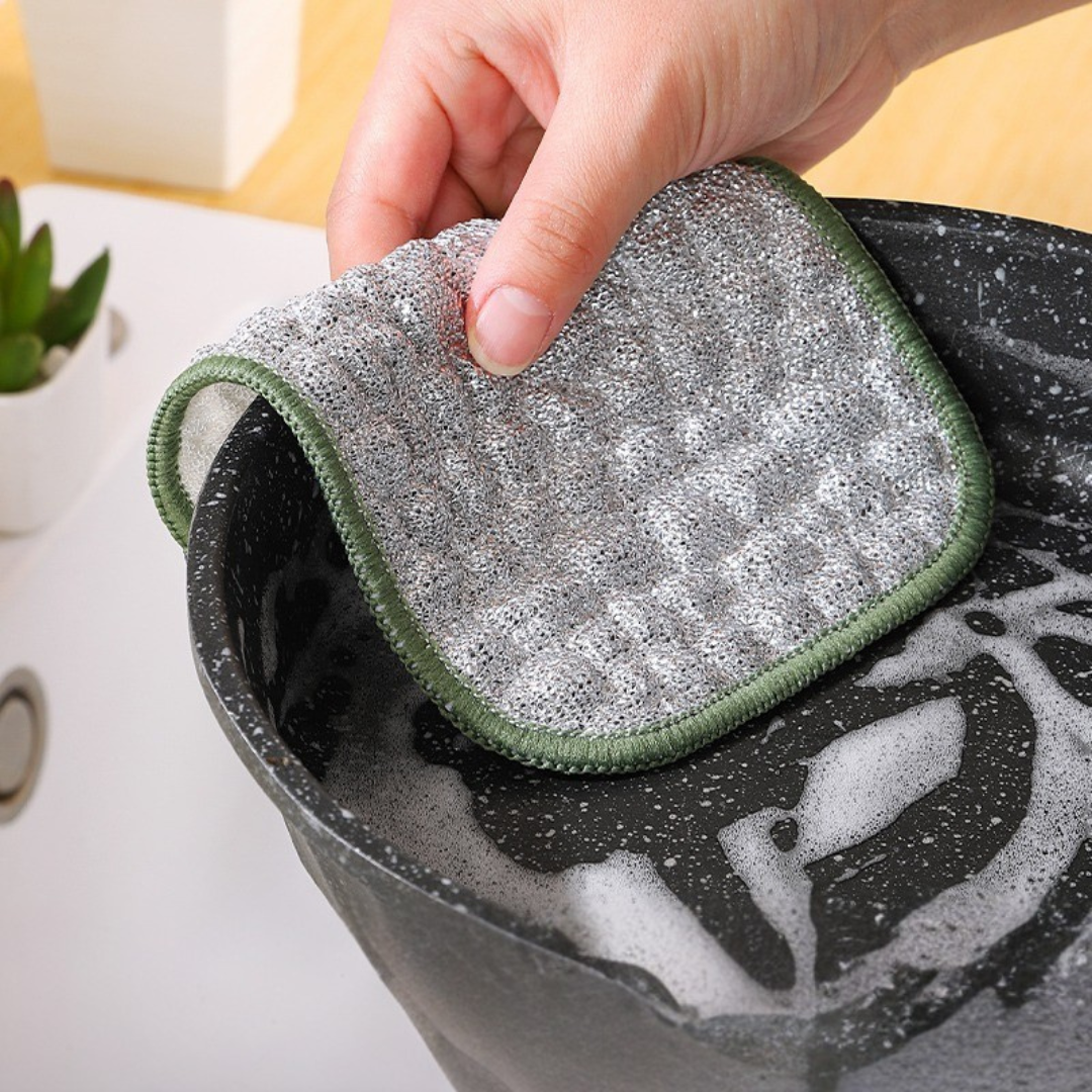Double Sided Oil Absorbing Soft Cotton Cleaning Rag