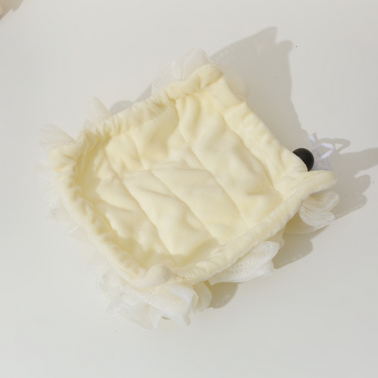 Soft-Touch Dual-Sided Bath Ball with Hanging Loop