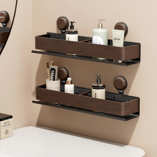 Wall Mounted Heavy Duty Suction Storage Organizer Rack