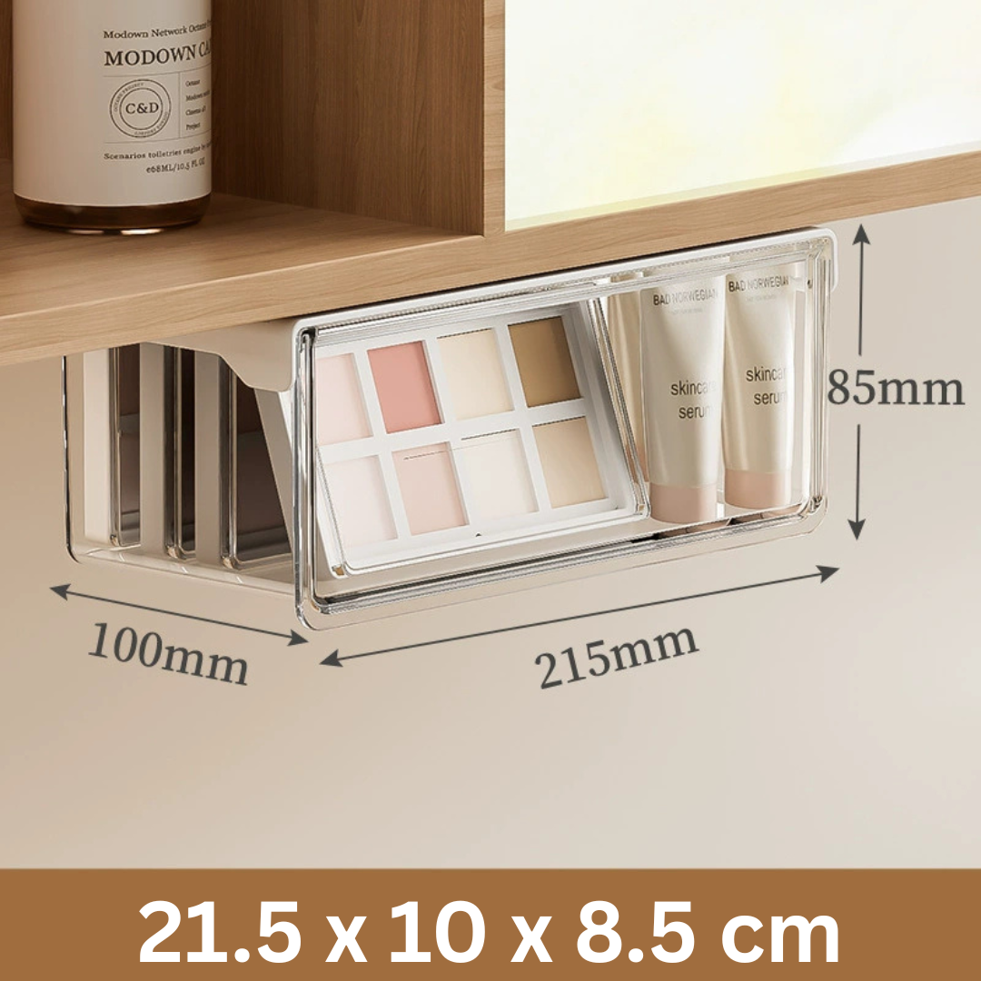 Under Shelf Hanging Storage Drawer Organizer