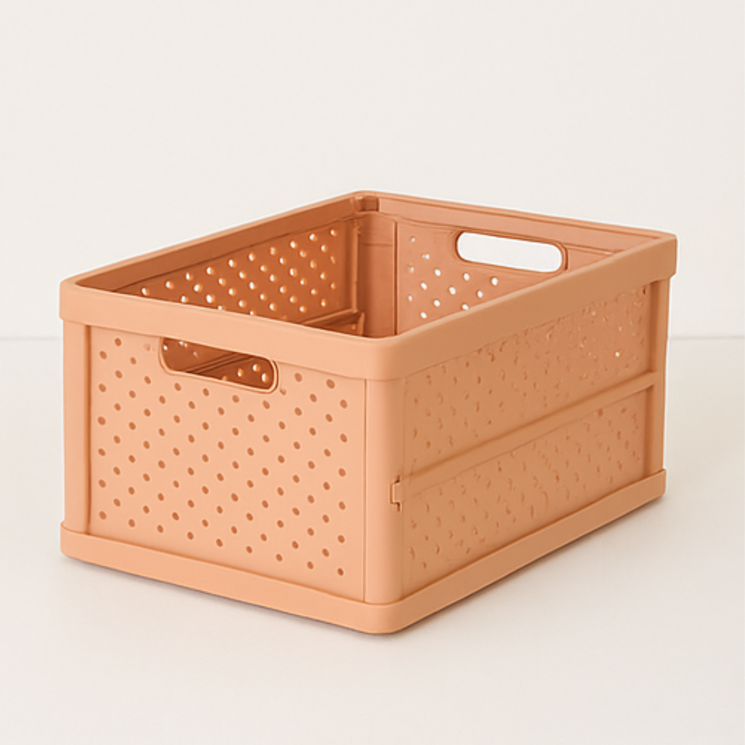 Compact Foldable Space Saving Multipurpose Storage Organizer - 32L Capacity