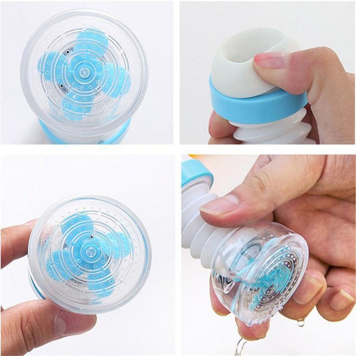 360 Degree Adjustable Faucet Shower Head - Home Essentials Store Retail