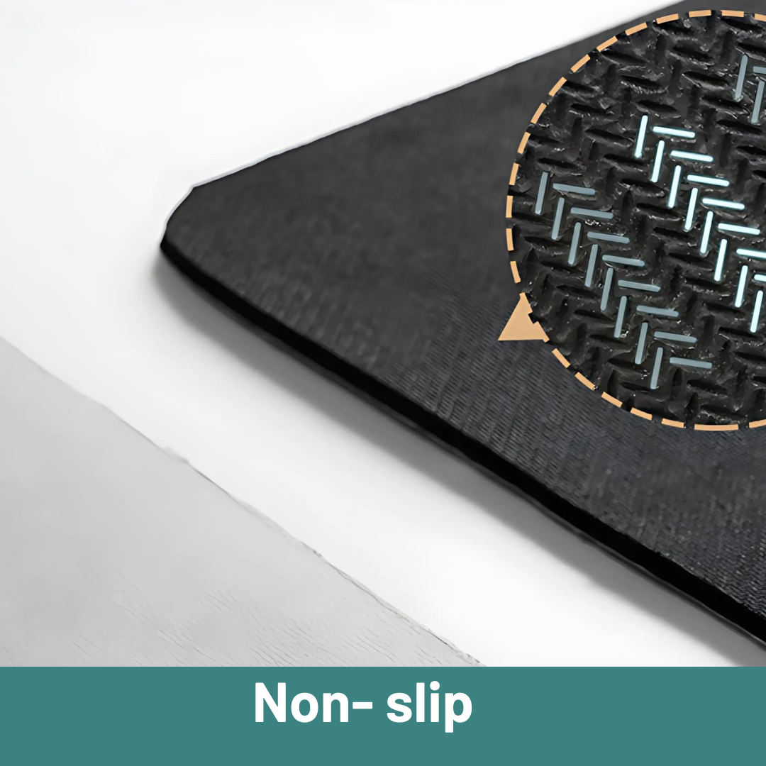 Grand Welcome Slip-Resistant Floor Mat with Chic Design