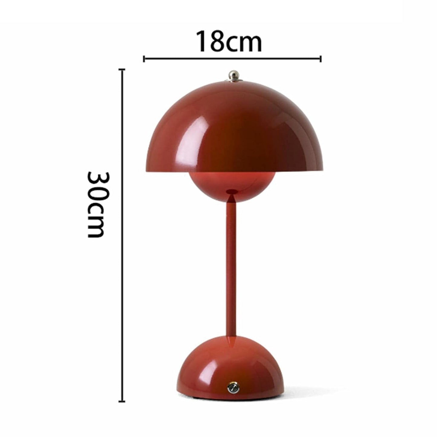 Modern Cordless LED Flower Bud Table Lamp with Touch Control