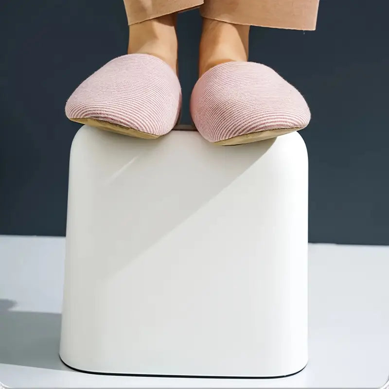 Premium Space-Saving Trash Can with Durable Material