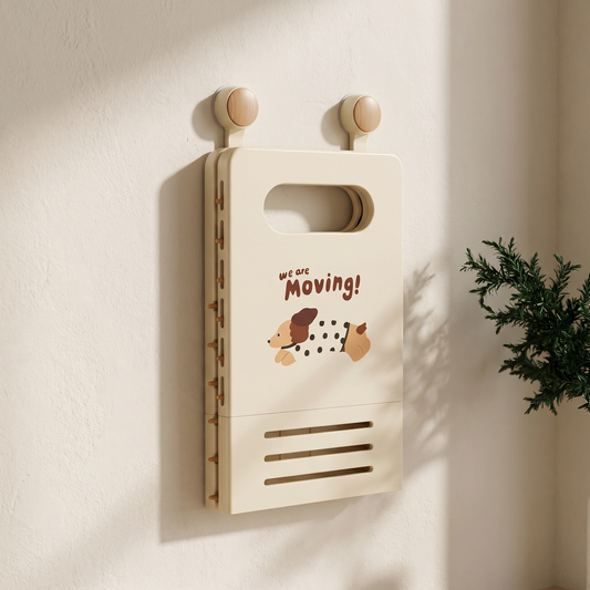 Wall-Mounted Foldable Laundry & Storage Basket