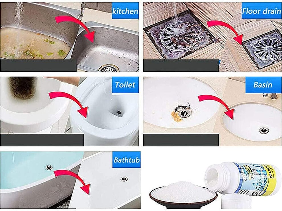 Powerful Sink, Drain And Pipe Cleaner - Home Essentials Store Retail