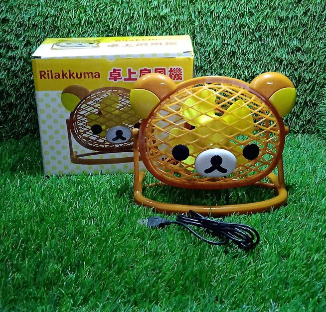 Teddy Bear Mini Portable Cooling Fan - Home Essentials Store Retail