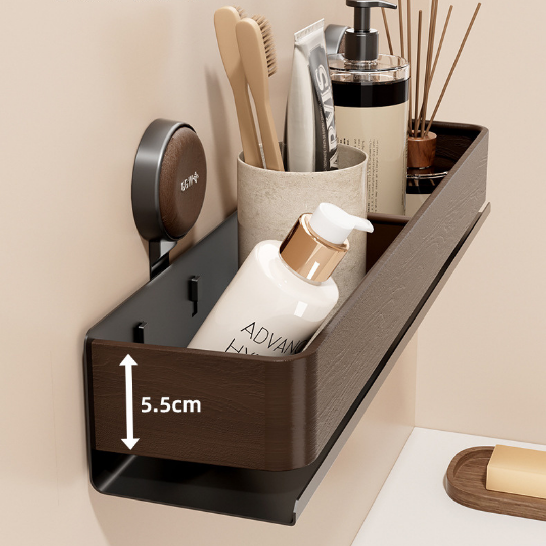 Wall Mounted Heavy Duty Suction Storage Organizer Rack