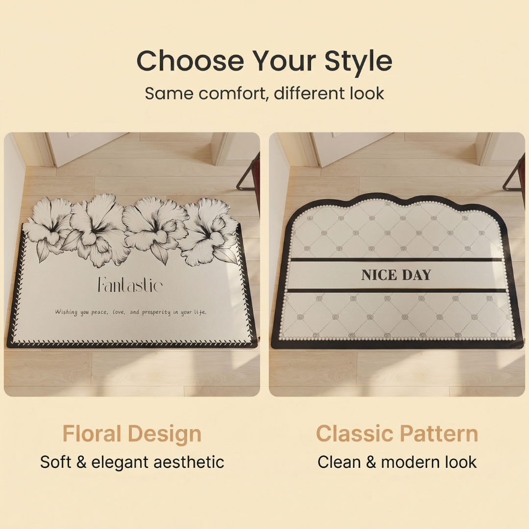 Modern Luxury Non-Slip Mat with Durable and Stain-Resistant Surface