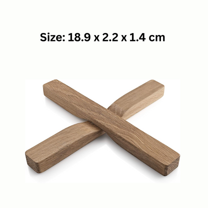 Magnetic Silicone Wooden Trivet Stand Modern Heat Resistant Design