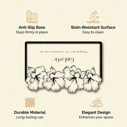 Modern Luxury Non-Slip Mat with Durable and Stain-Resistant Surface