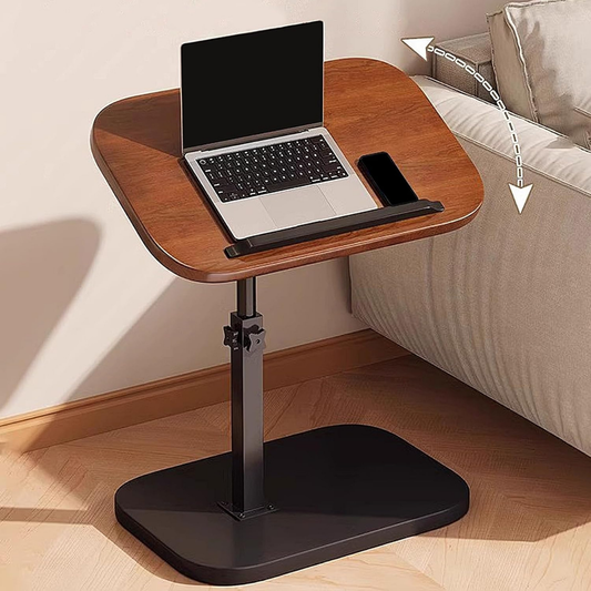 Adjustable C-Shape Side Table
