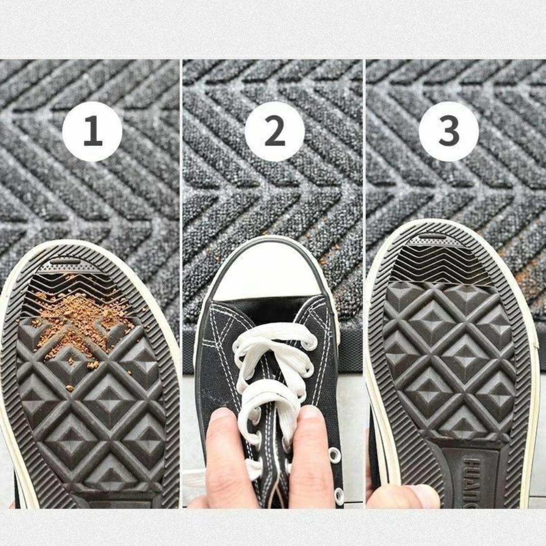 Non-Slip Premium Heavy-Duty Dirt Scraper Doormat