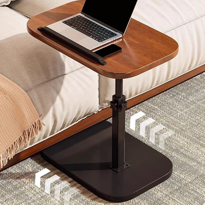 Adjustable C-Shape Side Table