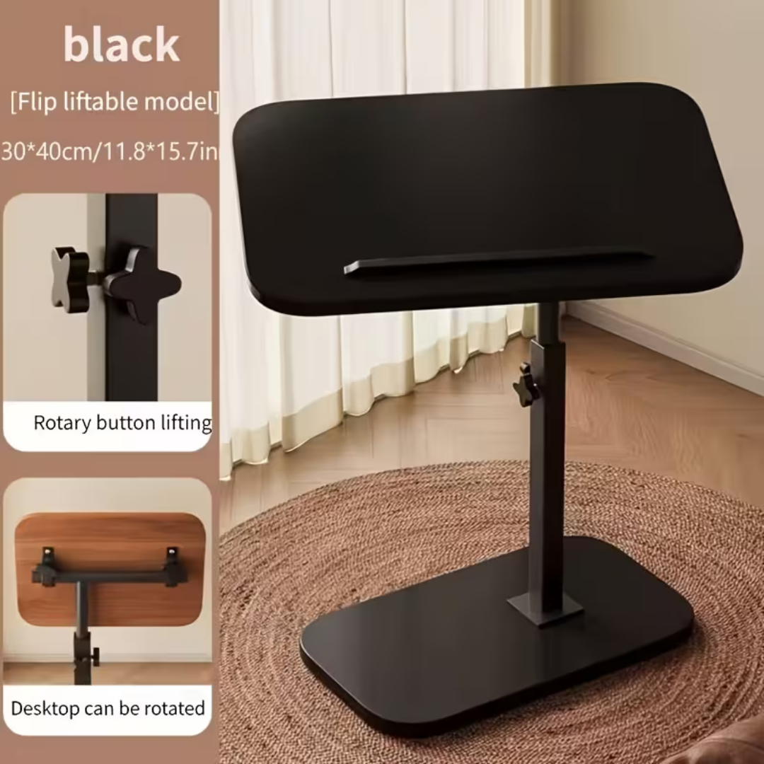 Adjustable C-Shape Side Table