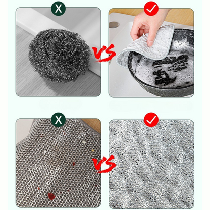 Double Sided Oil Absorbing Soft Cotton Cleaning Rag