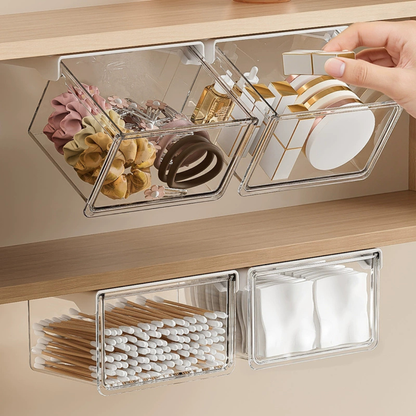 Under Shelf Hanging Storage Drawer Organizer