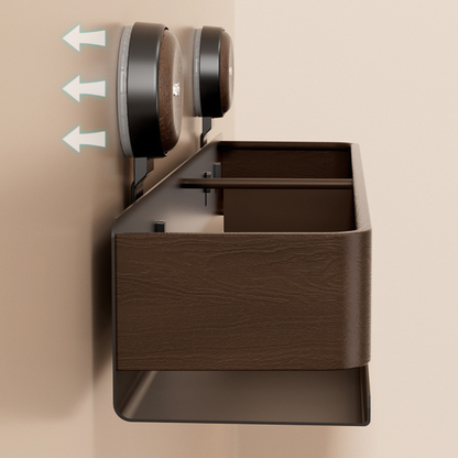 Wall Mounted Heavy Duty Suction Storage Organizer Rack