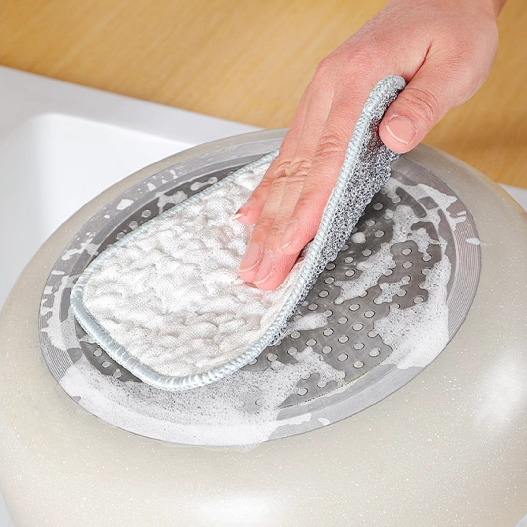 Double Sided Oil Absorbing Soft Cotton Cleaning Rag
