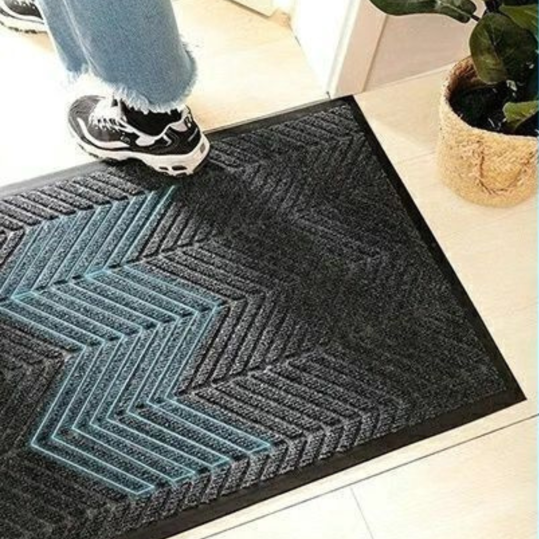 Non-Slip Premium Heavy-Duty Dirt Scraper Doormat