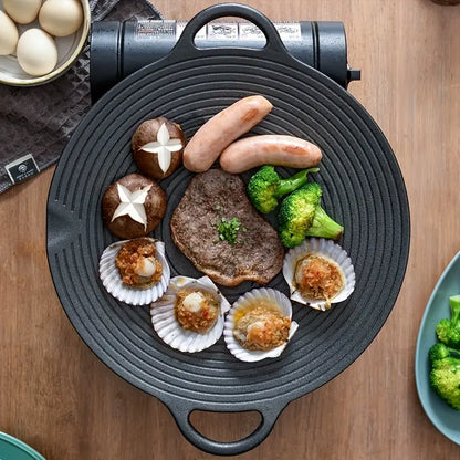 Heavy-Duty Non-Stick Cast Iron Pan