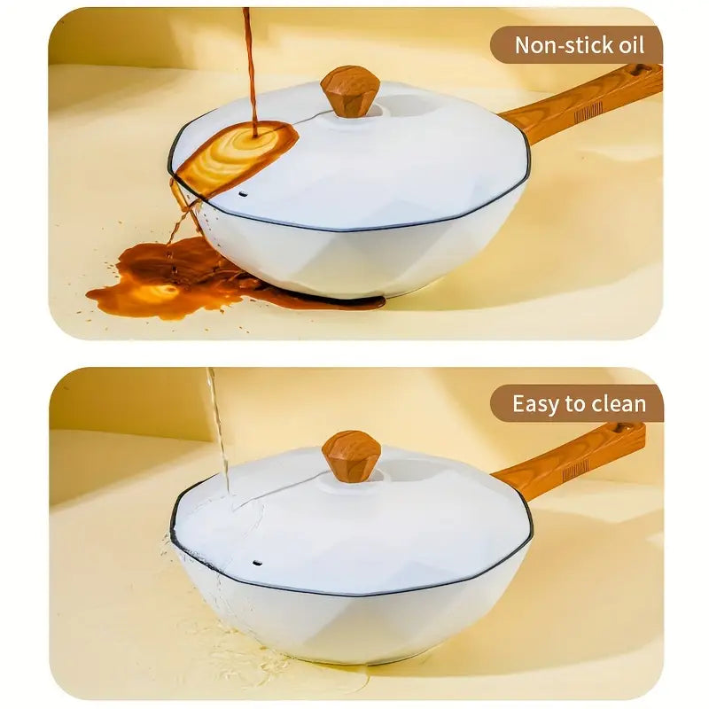 Premium Alloy Octagonal Nonstick Frying Pan