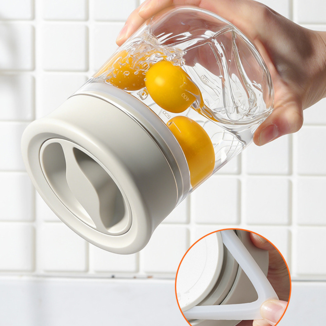Airtight Borosilicate Glass Storage Jar With Twist Lock Seal