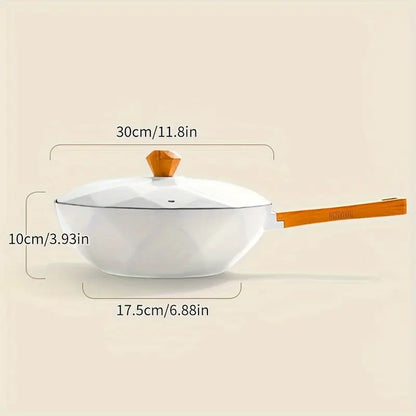 Premium Alloy Octagonal Nonstick Frying Pan