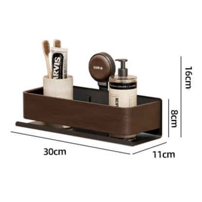 Wall Mounted Heavy Duty Suction Storage Organizer Rack