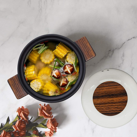 Multipurpose Premium Food-Safe Ceramic Heat Resistant Cooking Pot
