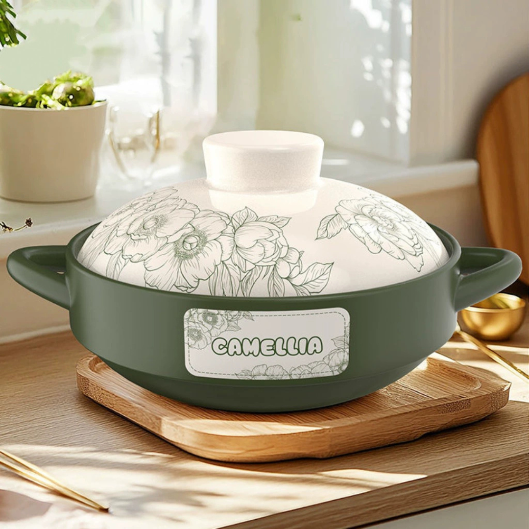Premium Ceramic Clay Casserole Cooking Pot