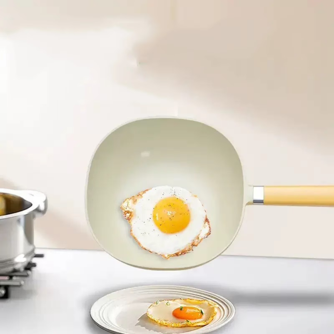 Premium Non Stick Deep Frying Pan - 24cm