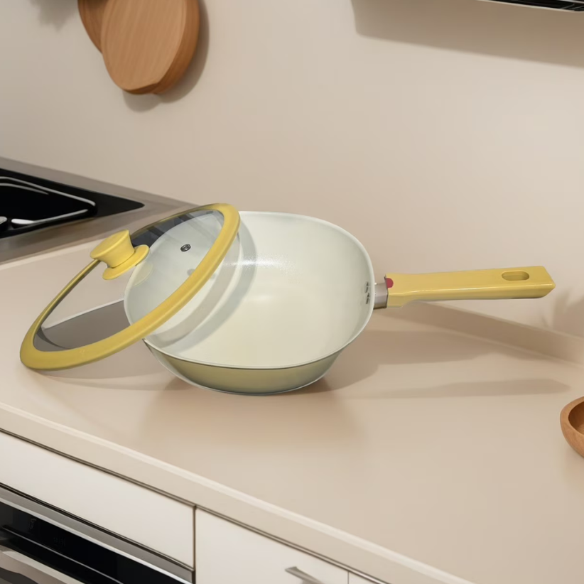 Premium Non Stick Deep Frying Pan - 24cm