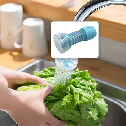 360 Degree Adjustable Faucet Shower Head - Home Essentials Store Retail