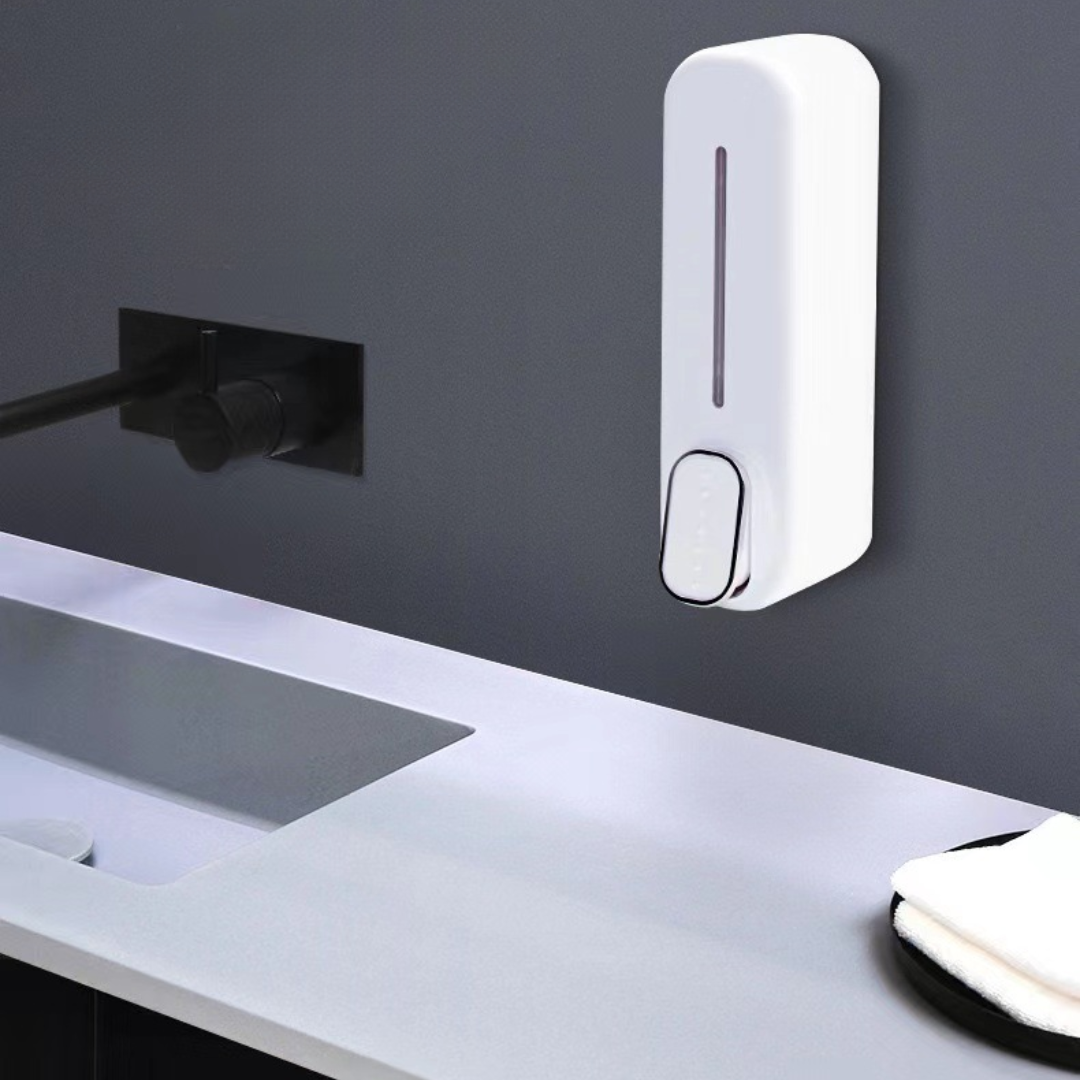 Pure Touch Wall-Mounted ABS Soap and Sanitizer Dispenser