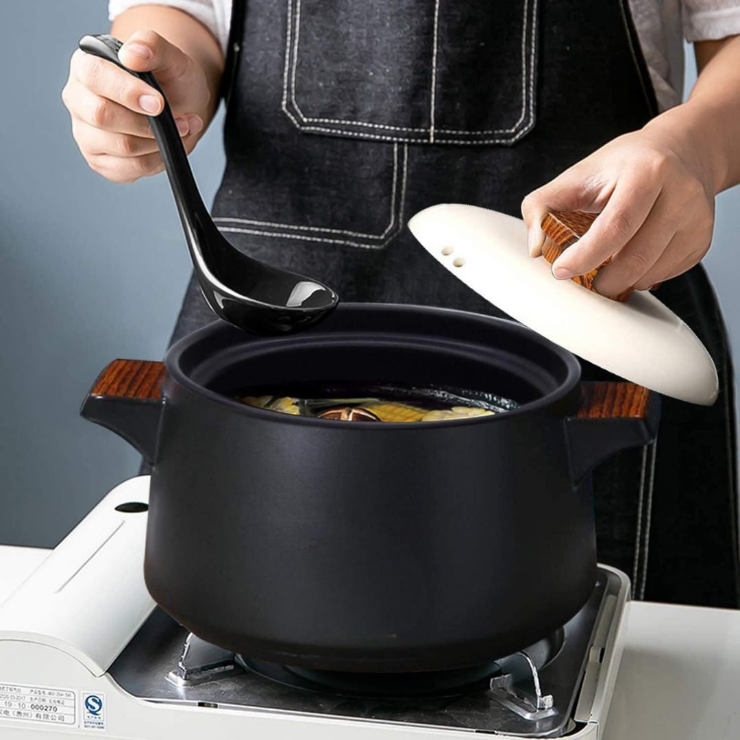 Multipurpose Premium Food-Safe Ceramic Heat Resistant Cooking Pot