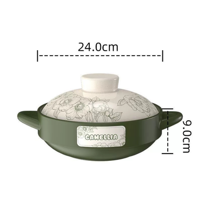 Premium Ceramic Clay Casserole Cooking Pot
