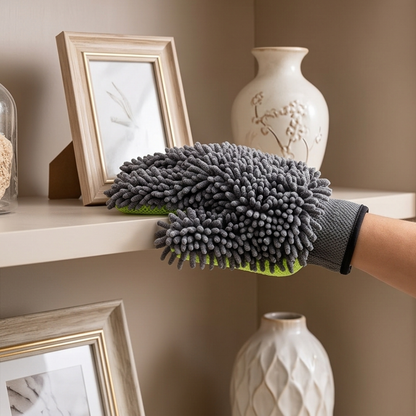 Multiuse Double Sided Chenille Cleaning Gloves