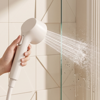 4+1 Mode Pressurized Handheld Shower Head