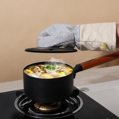 Extra Long Steel Wool Dishwashing Gloves