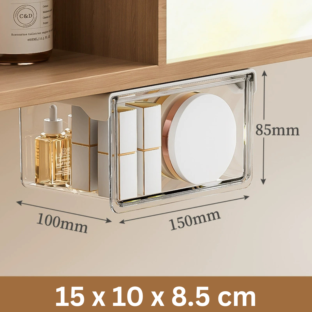 Under Shelf Hanging Storage Drawer Organizer