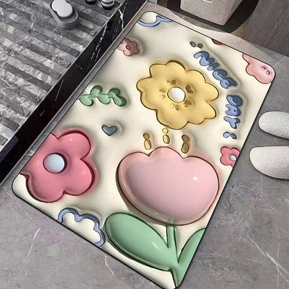 3D Visual Absorbent Mat - Home Essentials Store Retail