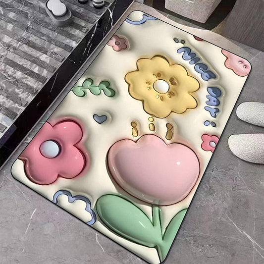3D Visual Absorbent Mat - Home Essentials Store Retail