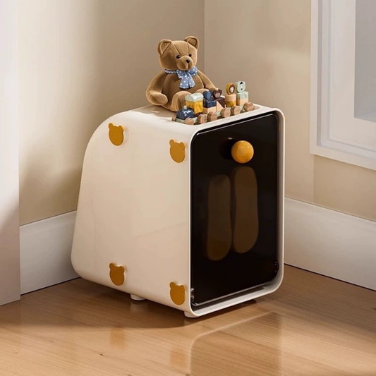 Multi Layer Rotating Kids Shoe Removable and Adjustable Dividers Storage Organizer