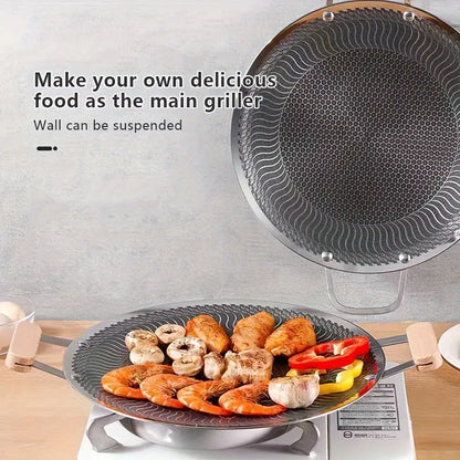 Indoor Grilling Excellence with Convenient Handle