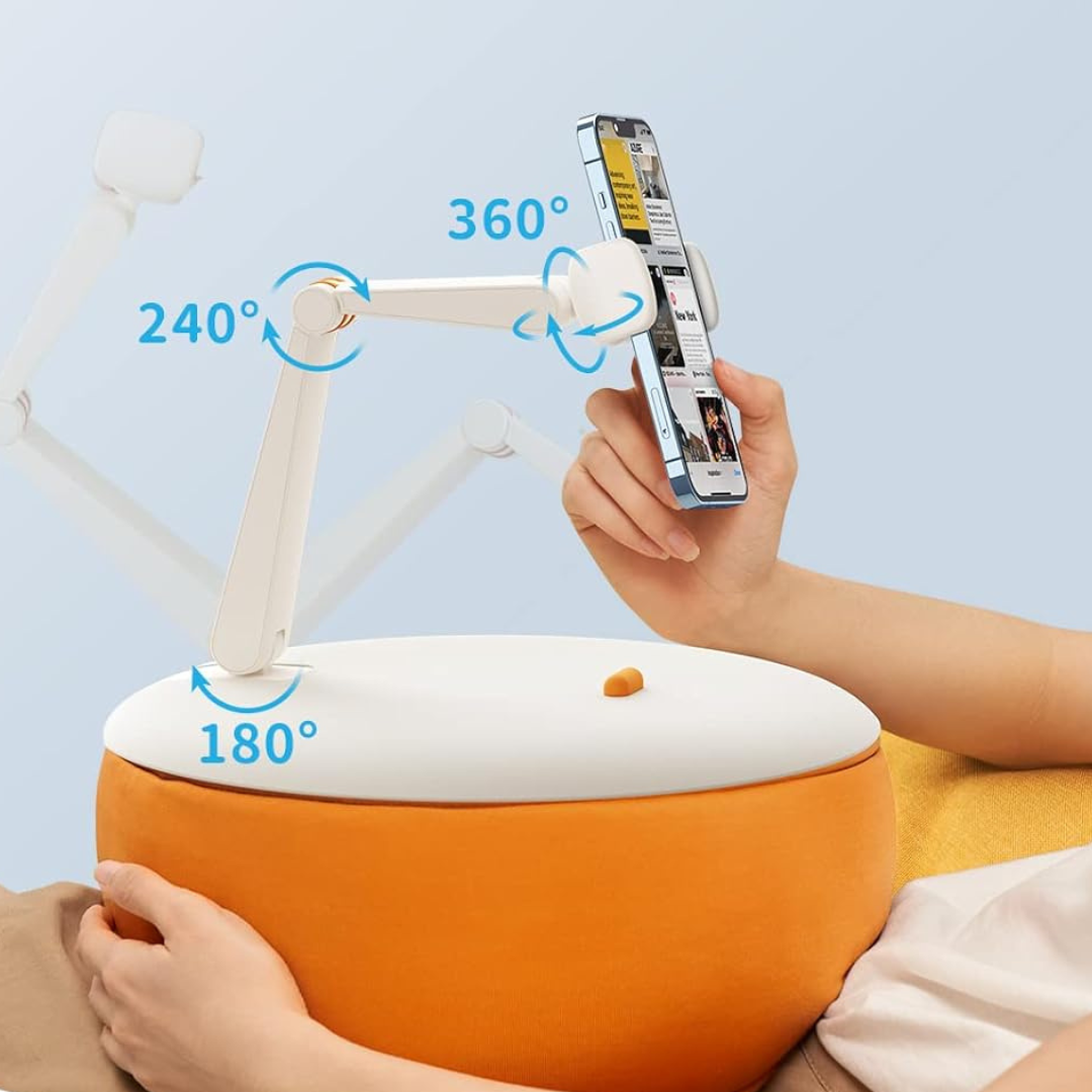 Adjustable Soft Bean Bag Pillow Phone and Tablet Stand